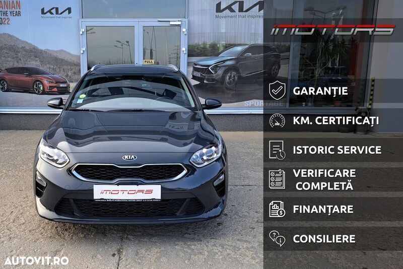 Gri Utilizat 2021 Kia Ceed 4 Break | 13.785 EUR (Preț OK) - Imagine 1/4