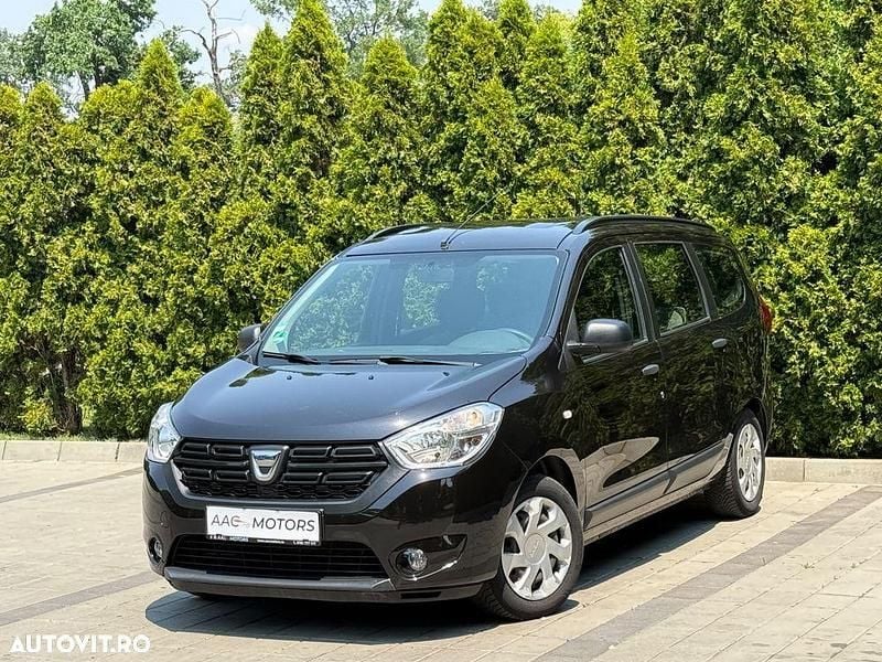 Negru Utilizat 2019 Dacia Lodgy Essentiel Monovolum | 9.800 EUR (Preț OK) - Imagine 1/4
