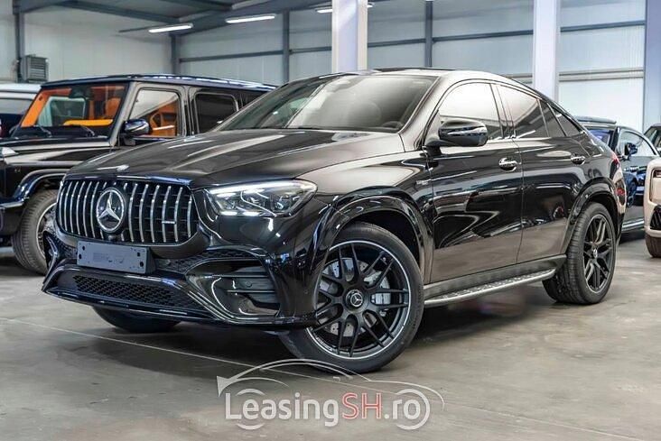 Negru Nouă 2025 Mercedes GLE53 AMG Premium Coupe | 142.830 EUR - Imagine 1/4