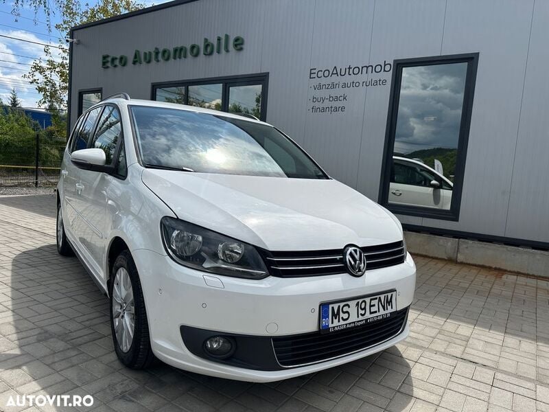 Alb Utilizat 2013 VW Touran Comfortline Monovolum | 7.490 EUR (Preț OK) - Imagine 1/4