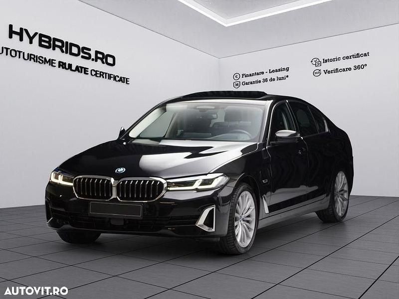 Second-hand BMW 530e Luxury Line 292 CP (214 kW) 2022 Culoarenegru Berlinǎ