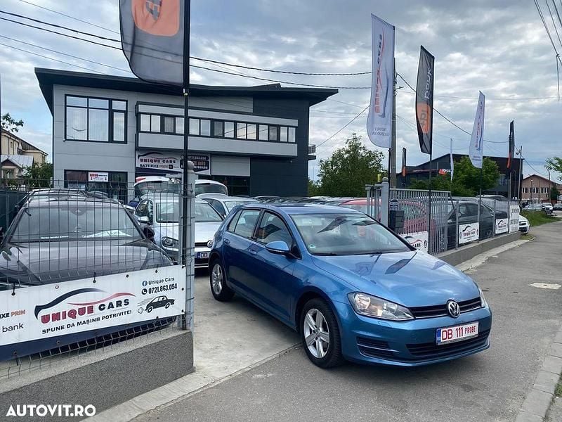 Culoarealbastru Utilizat 2014 VW Golf VII Comfortline | 7.799 EUR (Preț OK) - Imagine 1/4