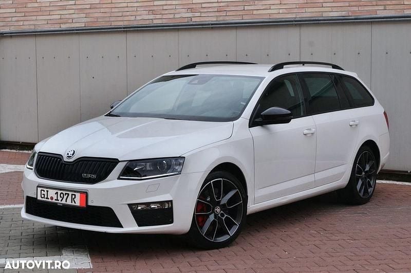 Culoarealb Utilizat 2015 Skoda Octavia RS Break | 10.990 EUR (Preț bun) - Imagine 1/4