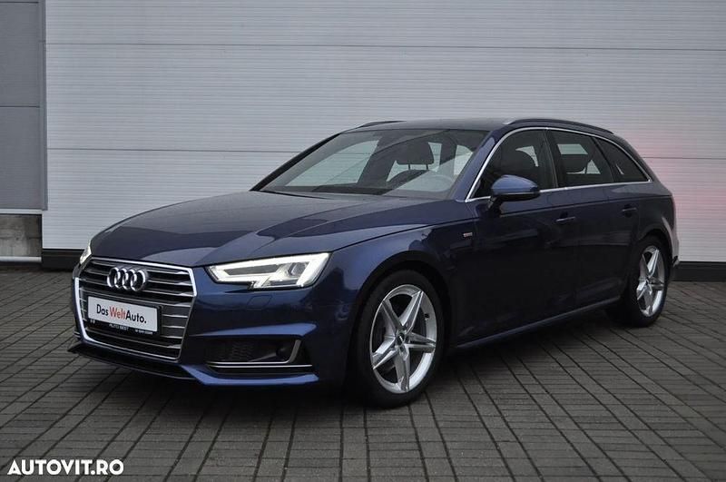 Culoarealbastru Utilizat 2018 Audi A4 Sport Break | 20.500 EUR (Preț OK) - Imagine 1/4