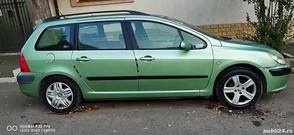 Verde Utilizat 2006 Peugeot 307 Break | 400 EUR - Imagine 1/3