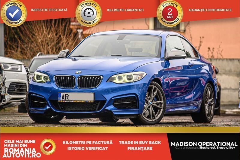 Albastru Utilizat 2015 BMW M235 Sport Line Coupe | 19.251 EUR - Imagine 1/4