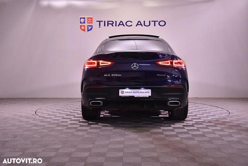 Second-hand Mercedes GLE350 AMG line 319 CP (234 kW) 2022 Culoarealbastru Coupe