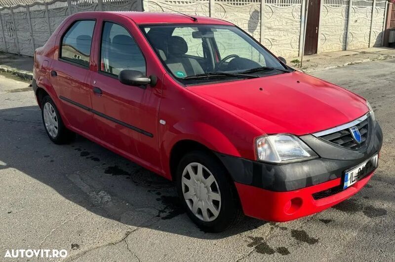 Rosu Utilizat 2008 Dacia Logan Berlinǎ | 2.500 EUR (Preț OK) - Imagine 1/4