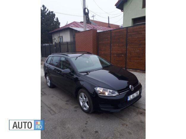 Negru Utilizat 2016 VW Golf VII Break | 8.925 EUR (Preț OK) - Imagine 1/4