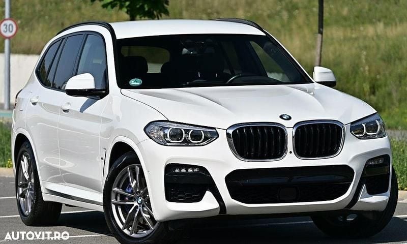 Culoarealb Utilizat 2021 BMW X3 M Sport SUV | 29.300 EUR (Super Preț) - Imagine 1/4