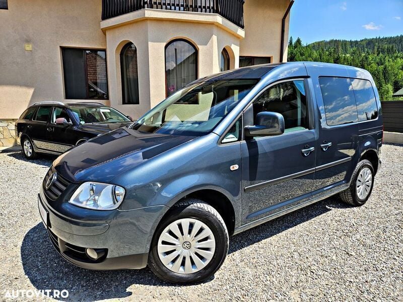 Gri Utilizat 2010 VW Caddy Life Monovolum | 5.950 EUR (Preț OK) - Imagine 1/4