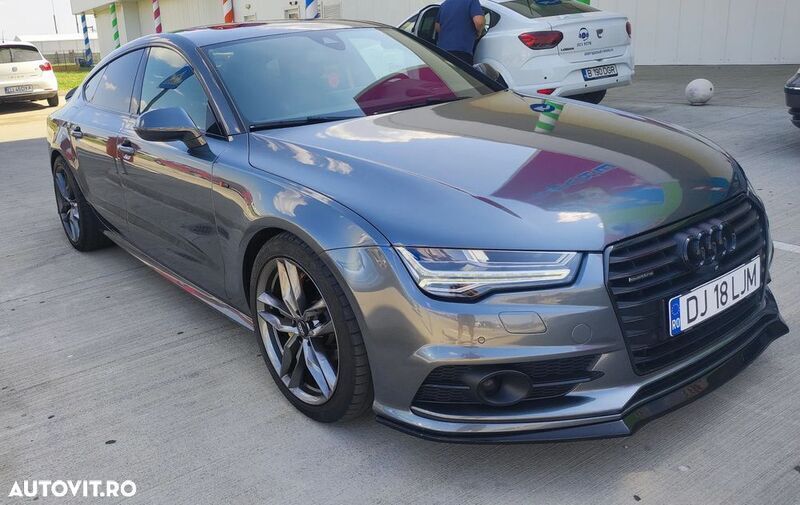 Gri Utilizat 2016 Audi A7 Competition Hatchback | 27.600 EUR - Imagine 1/4