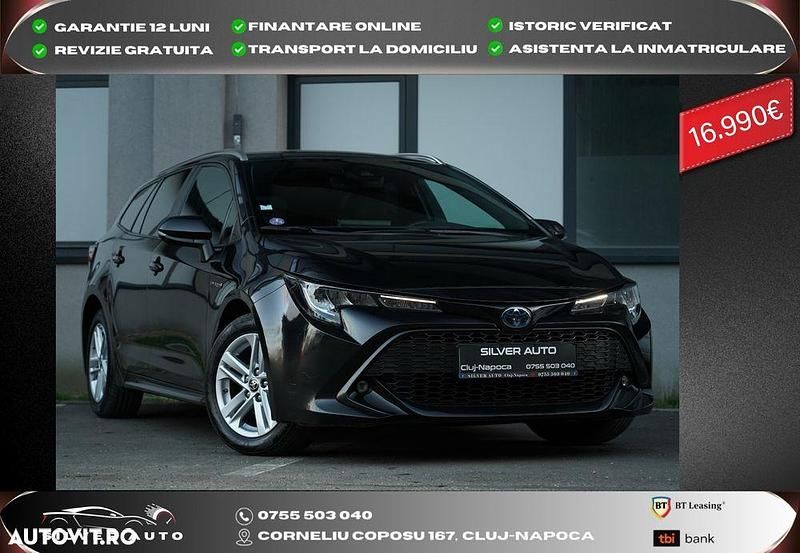 Culoarenegru Utilizat 2022 Toyota Corolla Business Edition Break | 16.990 EUR (Puțin scump) - Imagine 1/4