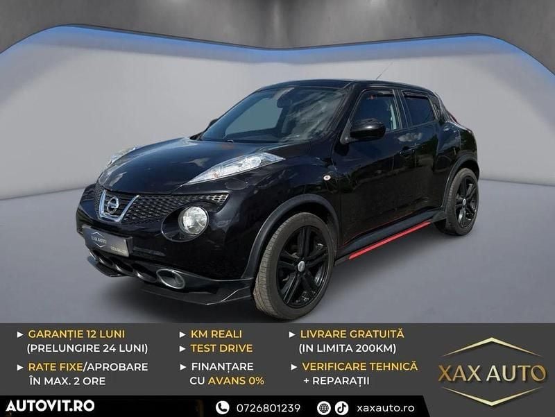 Negru Utilizat 2011 Nissan Juke Tekna SUV | 7.999 EUR (Scump) - Imagine 1/4