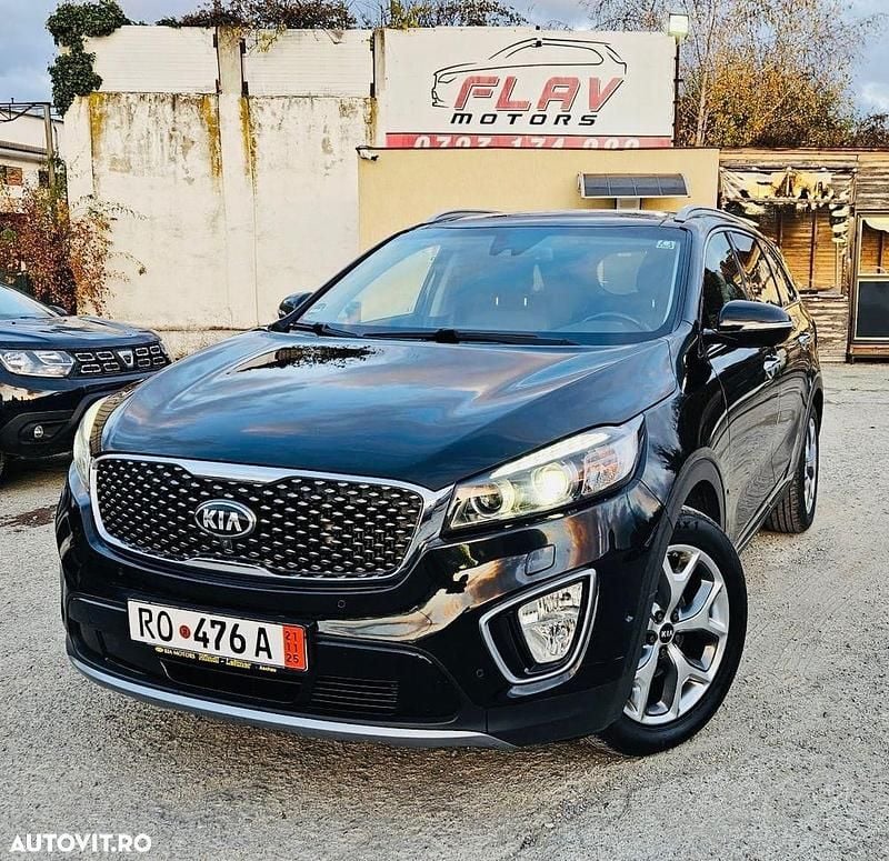 Culoarenegru Utilizat 2016 Kia Sorento Platinum Edition SUV | 15.450 EUR (Preț OK) - Imagine 1/4