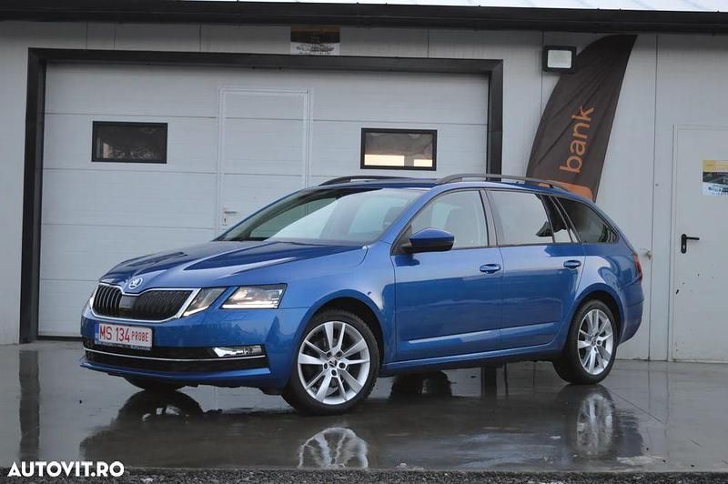 Second-hand Skoda Octavia Style 150 CP (110 kW) 2018 Culoarealbastru Break