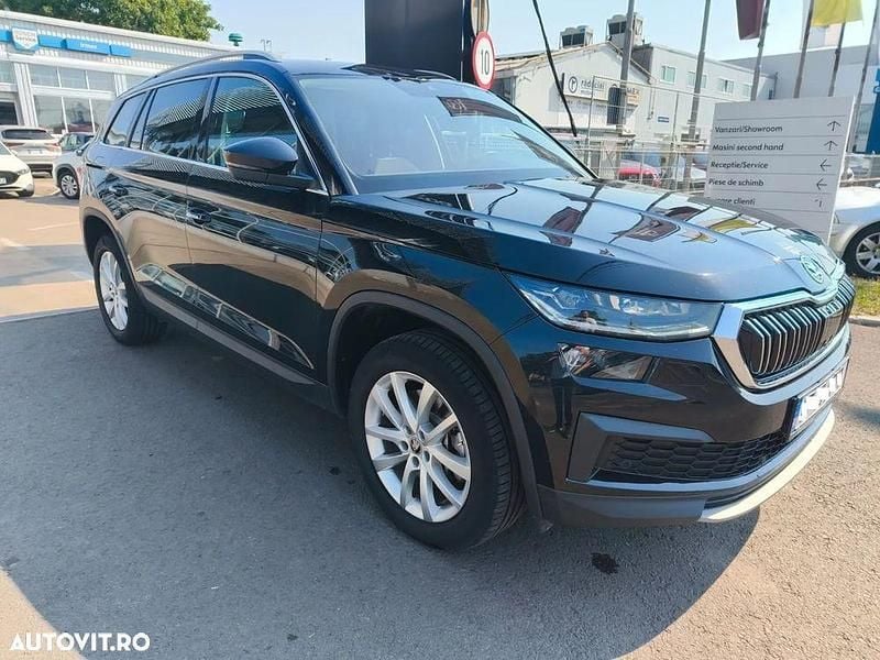 Negru Utilizat 2023 Skoda Kodiaq Style SUV | 32.990 EUR (Super Preț) - Imagine 1/4