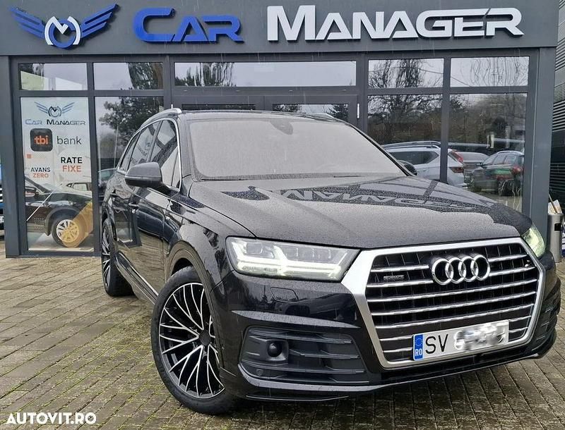 Culoarenegru Utilizat 2015 Audi Q7 Design SUV | 23.999 EUR (Preț OK) - Imagine 1/4