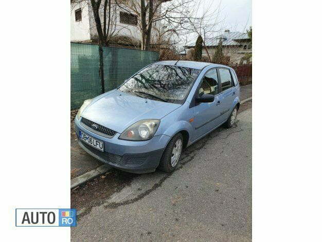Second-hand Ford Fiesta 70 CP (51 kW) 2007 Albastru Hatchback