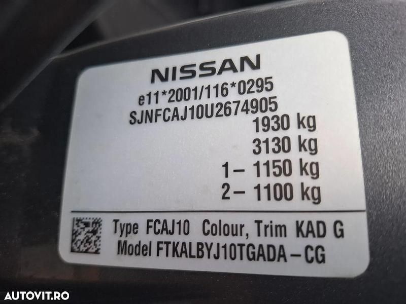 Second-hand Nissan Qashqai Visia 110 CP (80 kW) 2013 Culoaregri SUV