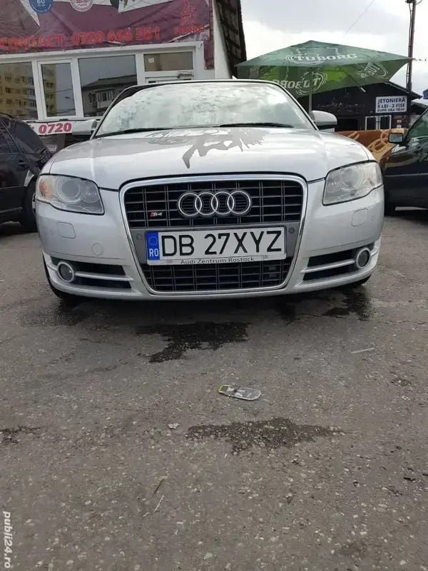 Argintiu Utilizat 2006 Audi A4 Cabrio | 3.999 EUR - Imagine 1/4