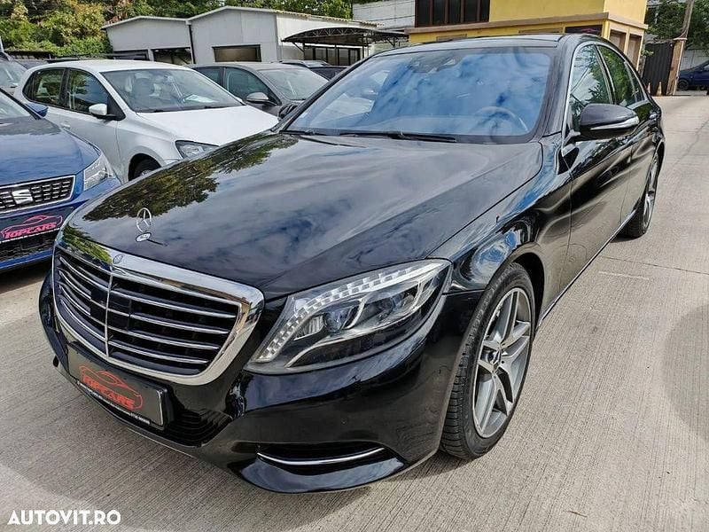 Culoarenegru Utilizat 2014 Mercedes S350 Berlinǎ | 21.999 EUR - Imagine 1/4