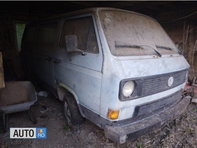 Second-hand VW T3 51 CP (37 kW) 1986 Albastru Van