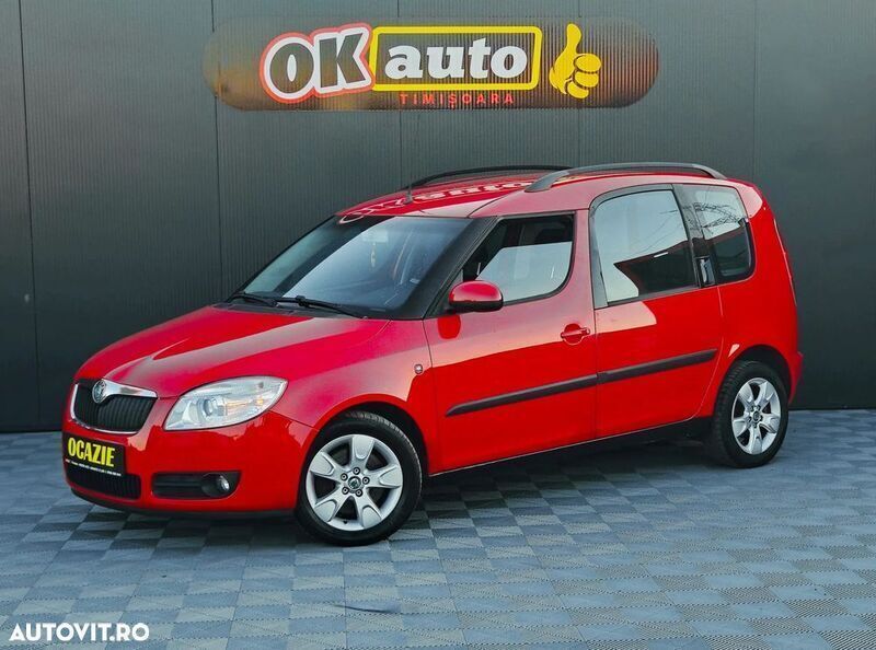 Rosu Utilizat 2007 Skoda Roomster Break | 4.999 EUR - Imagine 1/4