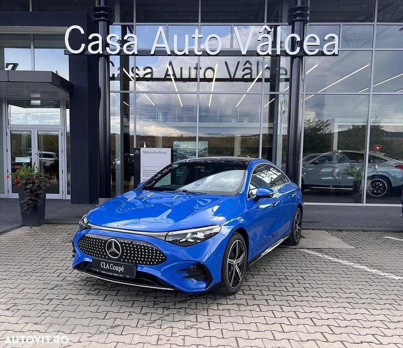 Culoarealbastru Utilizat 2025 Mercedes CLA 250+ Berlinǎ | 57.835 EUR - Imagine 1/4