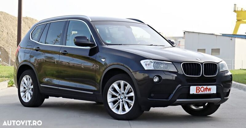 Negru Utilizat 2014 BMW X3 SUV | 11.500 EUR (Super Preț) - Imagine 1/4
