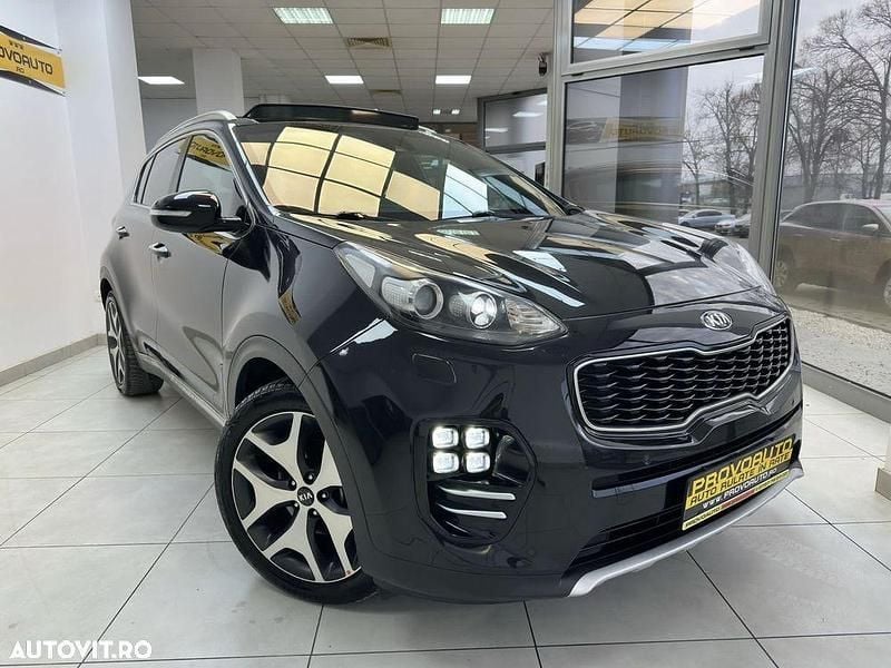 Second-hand Kia Sportage GT-Line 141 CP (103 kW) 2018 Culoarenegru SUV
