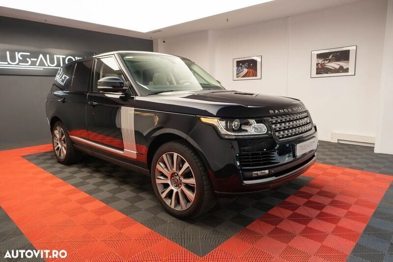 Albastru Utilizat 2014 Land Rover Range Rover Vogue SUV | 29.631 EUR - Imagine 1/4