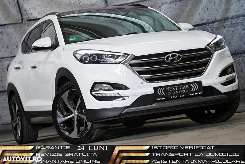 Culoarealb Utilizat 2017 Hyundai Tucson Premium SUV | 16.750 EUR (Preț OK) - Imagine 1/4