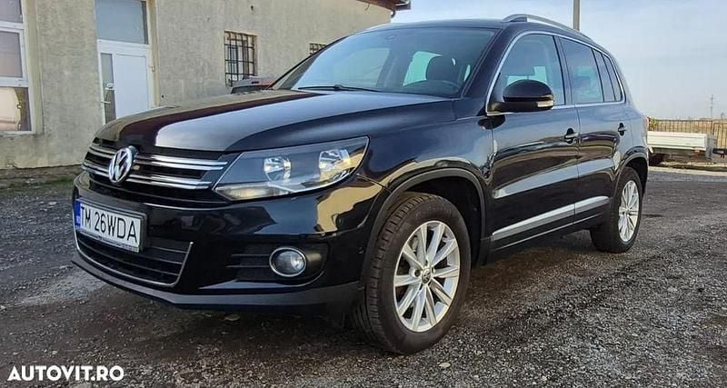 Culoarenegru Utilizat 2015 VW Tiguan SUV | 11.800 EUR (Super Preț) - Imagine 1/4