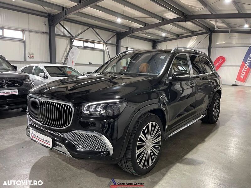 Negru Utilizat 2022 Mercedes GLS600 Maybach SUV | 148.750 EUR - Imagine 1/4