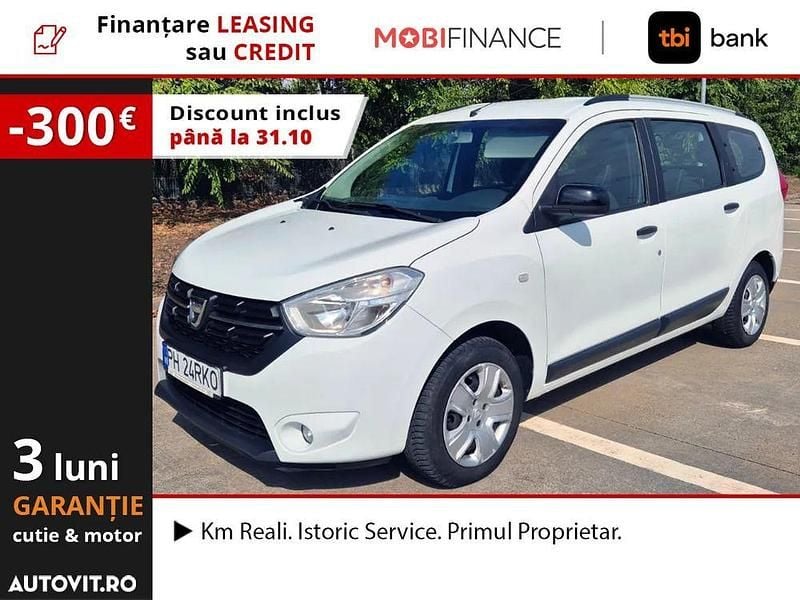 Culoarealb Utilizat 2019 Dacia Lodgy Lauréate Monovolum | 7.990 EUR (Preț bun) - Imagine 1/4