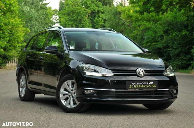 Negru Utilizat 2019 VW Golf VII Comfortline Break | 11.990 EUR (Preț bun) - Imagine 1/4