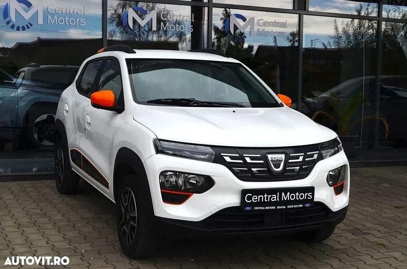 Culoarealb Utilizat 2022 Dacia Spring Comfort Plus Hatchback | 9.600 EUR (Preț OK) - Imagine 1/4
