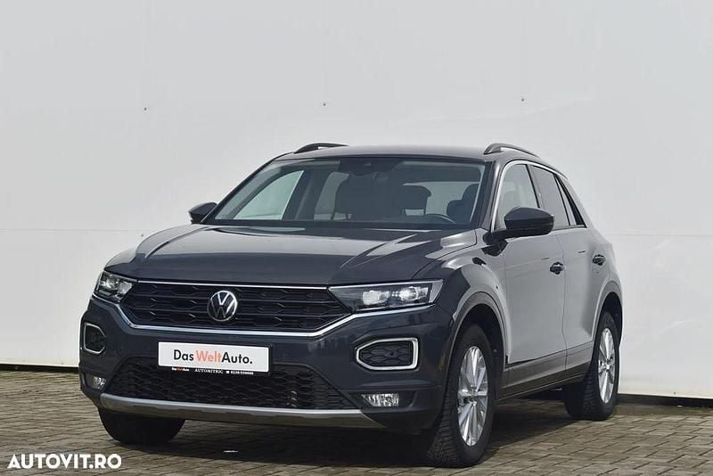 Culoaregri Utilizat 2021 VW T-Roc Design SUV | 21.999 EUR (Preț OK) - Imagine 1/4