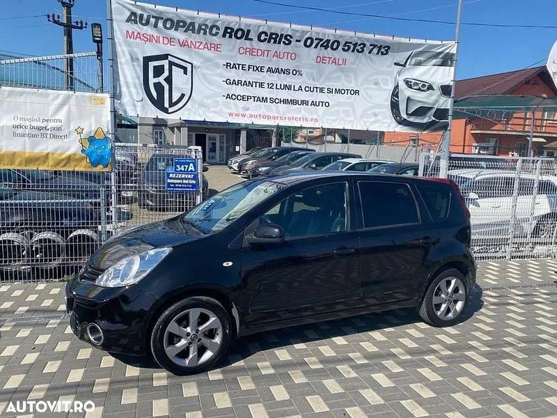 Culoarenegru Utilizat 2012 Nissan Note Monovolum | 4.950 EUR - Imagine 1/4