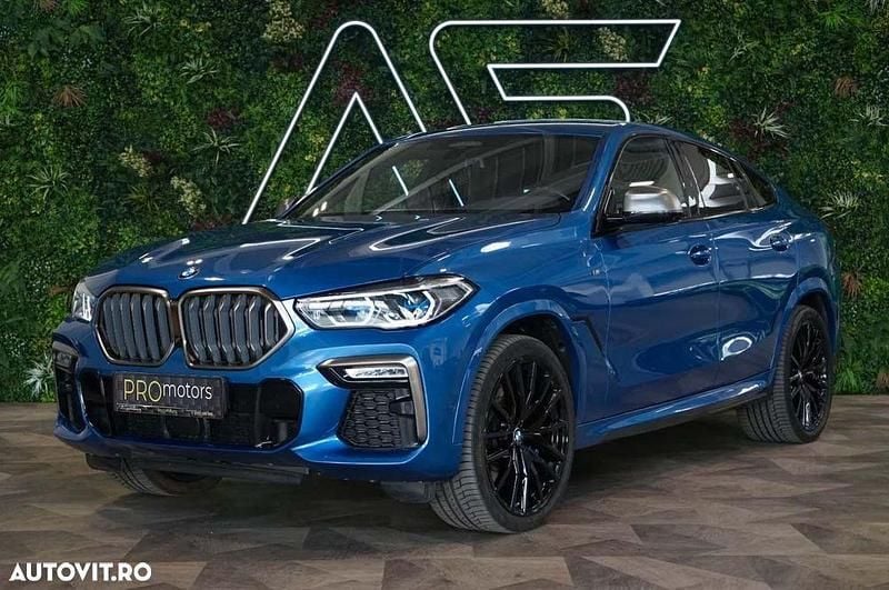 Culoarealbastru Utilizat 2020 BMW X6 SUV | 64.900 EUR - Imagine 1/4
