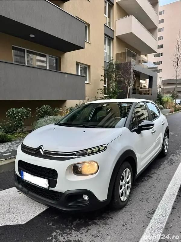 Alb Utilizat 2018 Citroën C3 Hatchback | 7.400 EUR (Preț OK) - Imagine 1/4