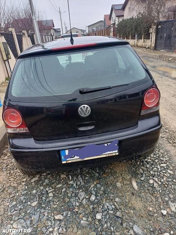 Second-hand VW Polo Trendline 80 CP (58 kW) 2008 Negru Hatchback