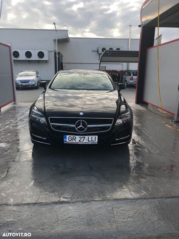 Negru Utilizat 2012 Mercedes CLS250 Coupe | 13.999 EUR - Imagine 1/4