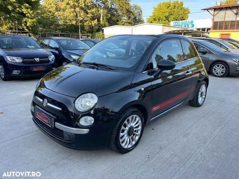 Negru Utilizat 2012 Fiat 500 Cabrio | 5.299 EUR (Preț OK) - Imagine 1/4