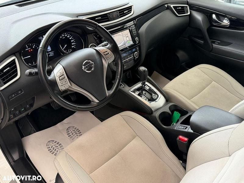 Second-hand Nissan Qashqai Tekna+ 130 CP (95 kW) 2016 Culoarealb SUV