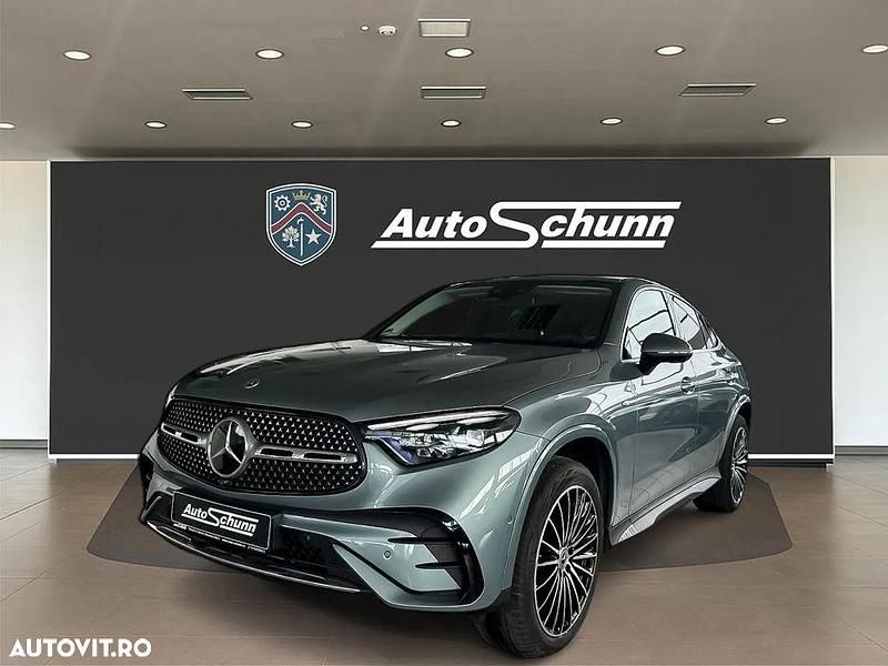 Second-hand Mercedes GLC300 AMG line 313 CP (230 kW) 2025 Culoareverde Coupe