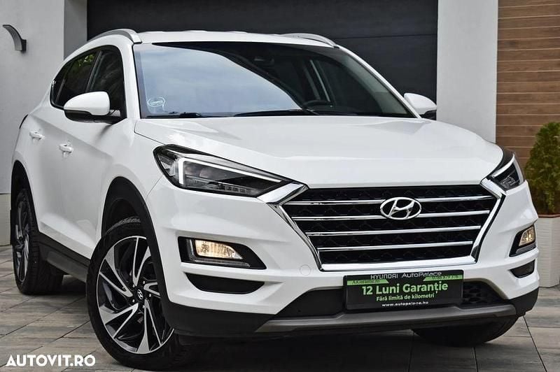 Alb Utilizat 2019 Hyundai Tucson Premium SUV | 17.990 EUR (Preț OK) - Imagine 1/4