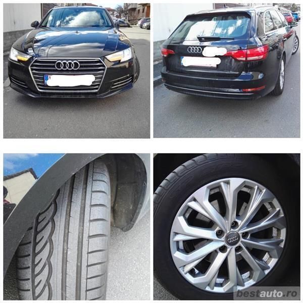 Negru Utilizat 2016 Audi A4 Design Break | 19.889 EUR (Puțin scump) - Imagine 1/4