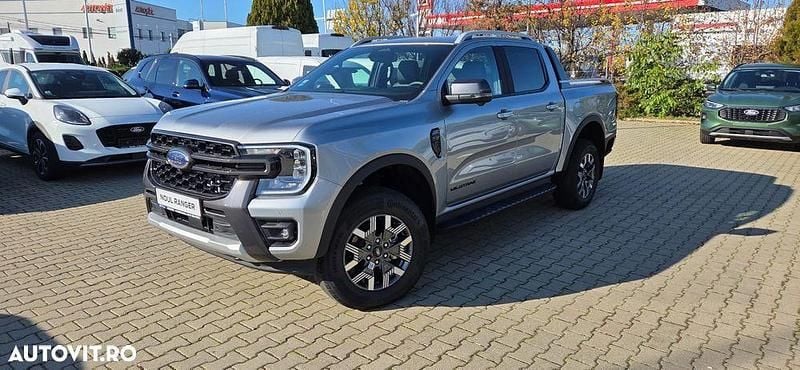 Culoaregri Nouă 2025 Ford Ranger Wildtrack Pickup | 54.524 EUR (Preț OK) - Imagine 1/4